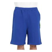 Barrow Blå Shorts med Spegellogga Blue, Herr