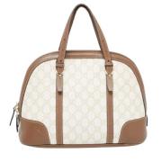 Gucci Vintage Pre-owned Canvas gucci-vskor Brown, Dam