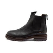 Common Projects Svarta Chelsea Stövlar Black, Herr