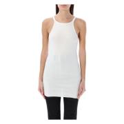 Rick Owens Racer Back Tanktopp White, Dam