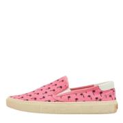 Yves Saint Laurent Vintage Pre-owned Canvas sneakers Pink, Dam