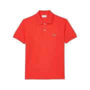 Lacoste Klisk Herr Polo i Korallröd Red, Herr