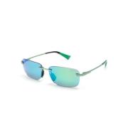 Maui Jim Grön Matt Solglasögon Green, Unisex