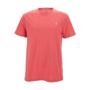 Polo Ralph Lauren Broderad Logga Rosa T-shirts och Polos Pink, Herr