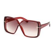 Tom Ford Klassiska solglasögon med tillbehör Red, Dam