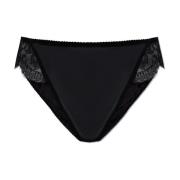 Dolce & Gabbana Sidenbriefs Black, Dam