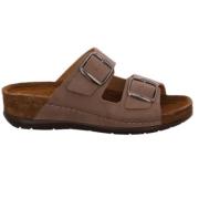 Rohde Brun Nubuck Sandal för Kvinnor Brown, Dam