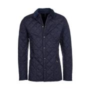 Barbour Modern Klassisk Quiltad Jacka Blue, Herr