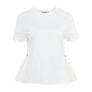 Herno Vita T-shirts Polos för Kvinnor White, Dam