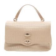 Zanellato Cayman Beige Etrusco Postina Väska Beige, Dam