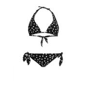 Dolce & Gabbana Mönstrad bikini Black, Dam