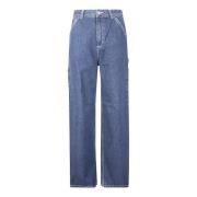 Carhartt Wip Marshfield Denim Jeans Blue, Dam