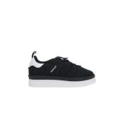 Moncler Svarta låga sneakers från Moncler Genius x adidas Black, Dam