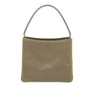 Prada Vintage Pre-owned Tyg prada-vskor Green, Dam