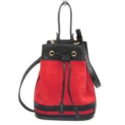 Gucci Vintage Pre-owned Mocka axelremsvskor Red, Dam