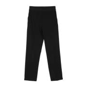 Msgm Svart Pantalone Black, Dam