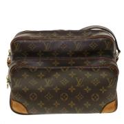 Louis Vuitton Vintage Pre-owned Canvas louis-vuitton-vskor Brown, Dam