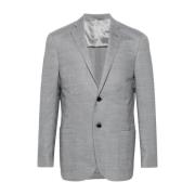 Corneliani Ulljacka med 2 knappar Gray, Herr