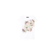 Twinset Broderad T-shirt White, Dam