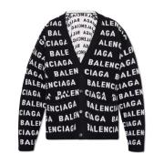 Balenciaga Kofta med logotyp Black, Herr