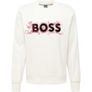 Hugo Boss Tryckt Logotröja White, Herr