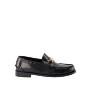 Versace Läder Medusa 95 Loafers Black, Herr