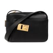 Salvatore Ferragamo Arkiv axelväska Black, Dam