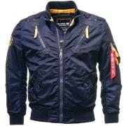 Alpha Industries Falcon II Flight Jacket Blue, Herr