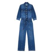 Ba&Sh Stilfulla Fanessa Jumpsuit Blue, Dam