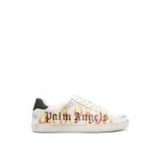 Palm Angels Flame Logo Sneakers White, Herr