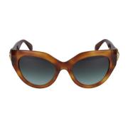 Gucci Snygga solglasögon Gg1408S Brown, Dam