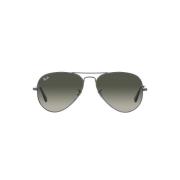 Ray-Ban Rb3025 Solglasögon Aviator Gradient Polarized Gray, Dam