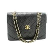 Chanel Vintage Pre-owned Laeder chanel-vskor Black, Dam