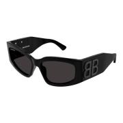 Balenciaga Bb0321S 001 Sunglasses Black, Dam