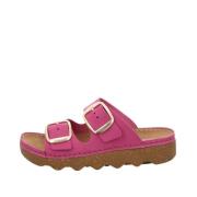 Rohde Sandal med guldspänne Pink, Dam