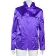 Dolce & Gabbana Pre-owned Pre-owned Satin ytterklder Purple, Dam