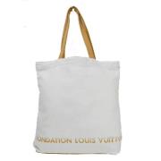 Louis Vuitton Vintage Pre-owned Bomull louis-vuitton-vskor White, Dam