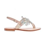 Paola Fiorenza Sandals Beige, Dam