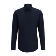 Hugo Boss Blå Slim Fit Skjorta Blue, Herr