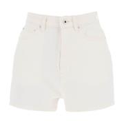 Kenzo Japanska Denim Shorts White, Dam
