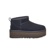 UGG Ultra Mini Platform Stövlar Blue, Dam