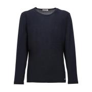 Jil Sander Blå Bomull T-shirt med Tryckt Logotyp Blue, Herr