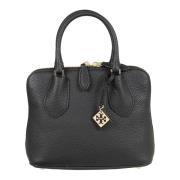 Tory Burch Pebbled Swing Väska Black, Dam