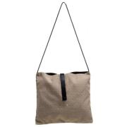 Dior Vintage Pre-owned Canvas dior-vskor Beige, Dam