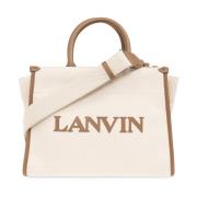 Lanvin ‘Pm’ axelväska Beige, Dam