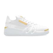 Giuseppe Zanotti Lädersneakers White, Herr