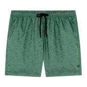 Paul & Shark Ultralight Fast Dry Badshorts Grön Green, Herr