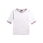 Fay Vita T-shirts och Polos White, Dam