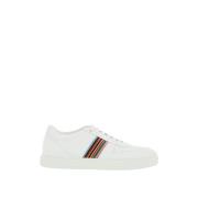 PS By Paul Smith Släta läder Fermi sneakers White, Herr