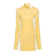 Jil Sander Kunglig Gul Sammetstopp Yellow, Dam